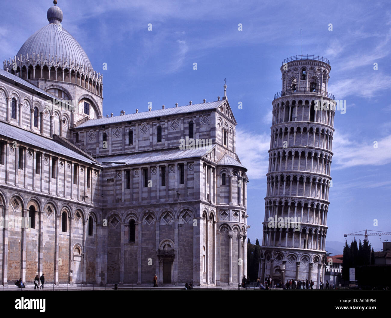 Tour de Pise Toscane Italie Banque D'Images