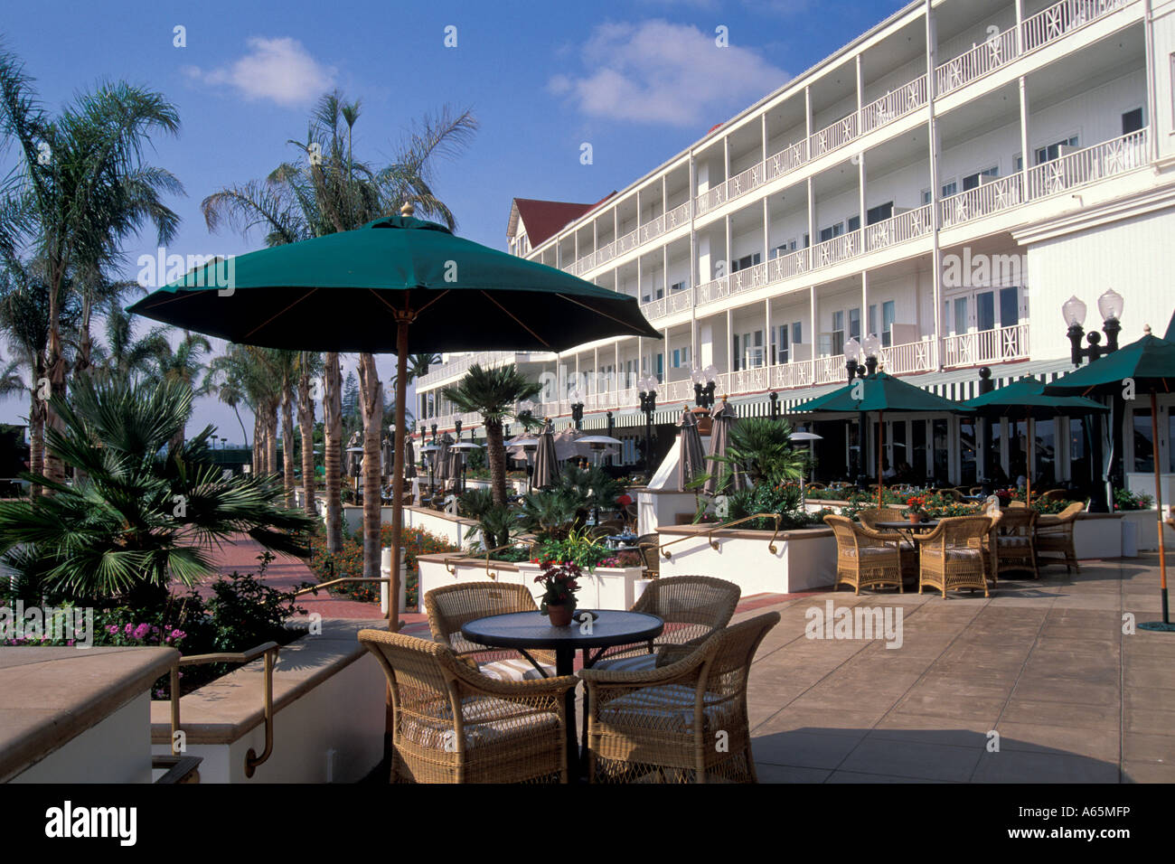 L'Hotel del Coronado Coronado San Diego County en Californie Banque D'Images