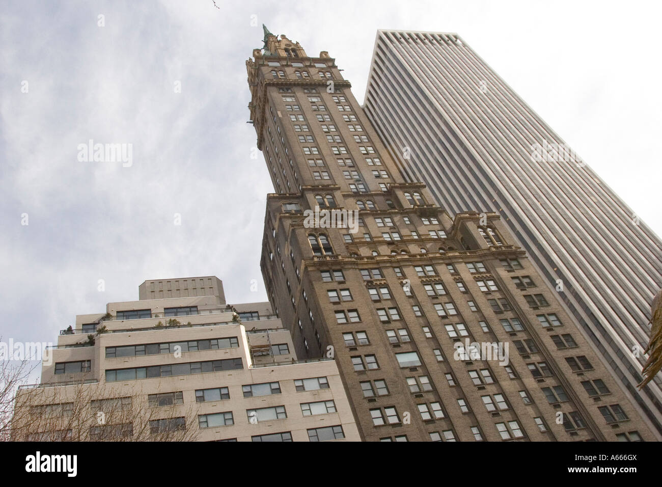 Gratte-ciel de Central Park NEW YORK NY USA Banque D'Images