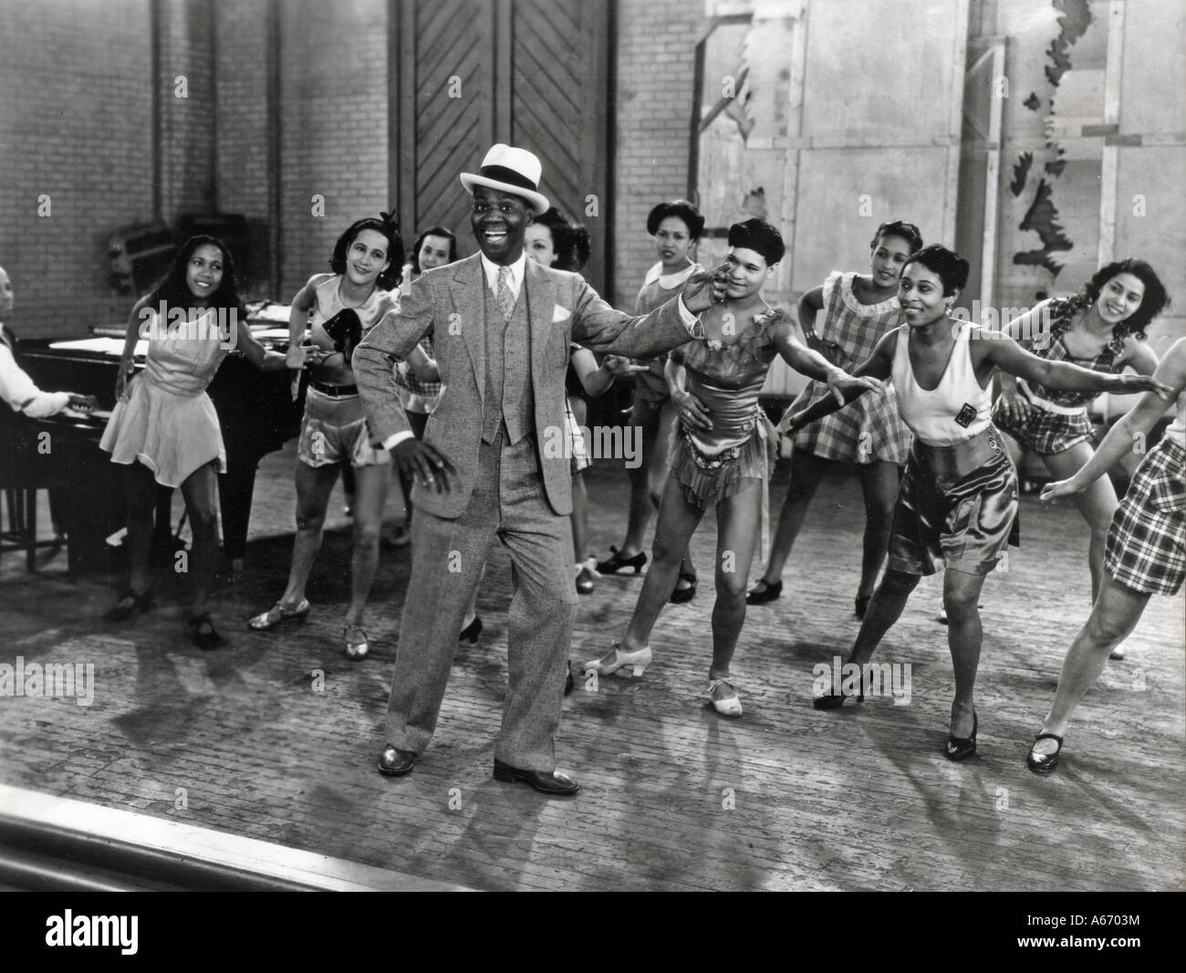 Le ROI D'UN JOUR 1934 Vitaphone film avec Bill Bojangles Robinson Banque D'Images