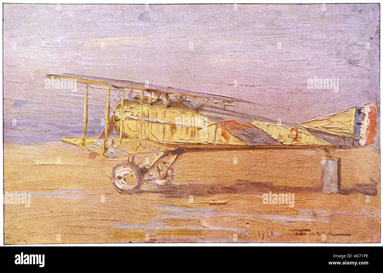 La DPAS 1916 Guynemers Banque D'Images