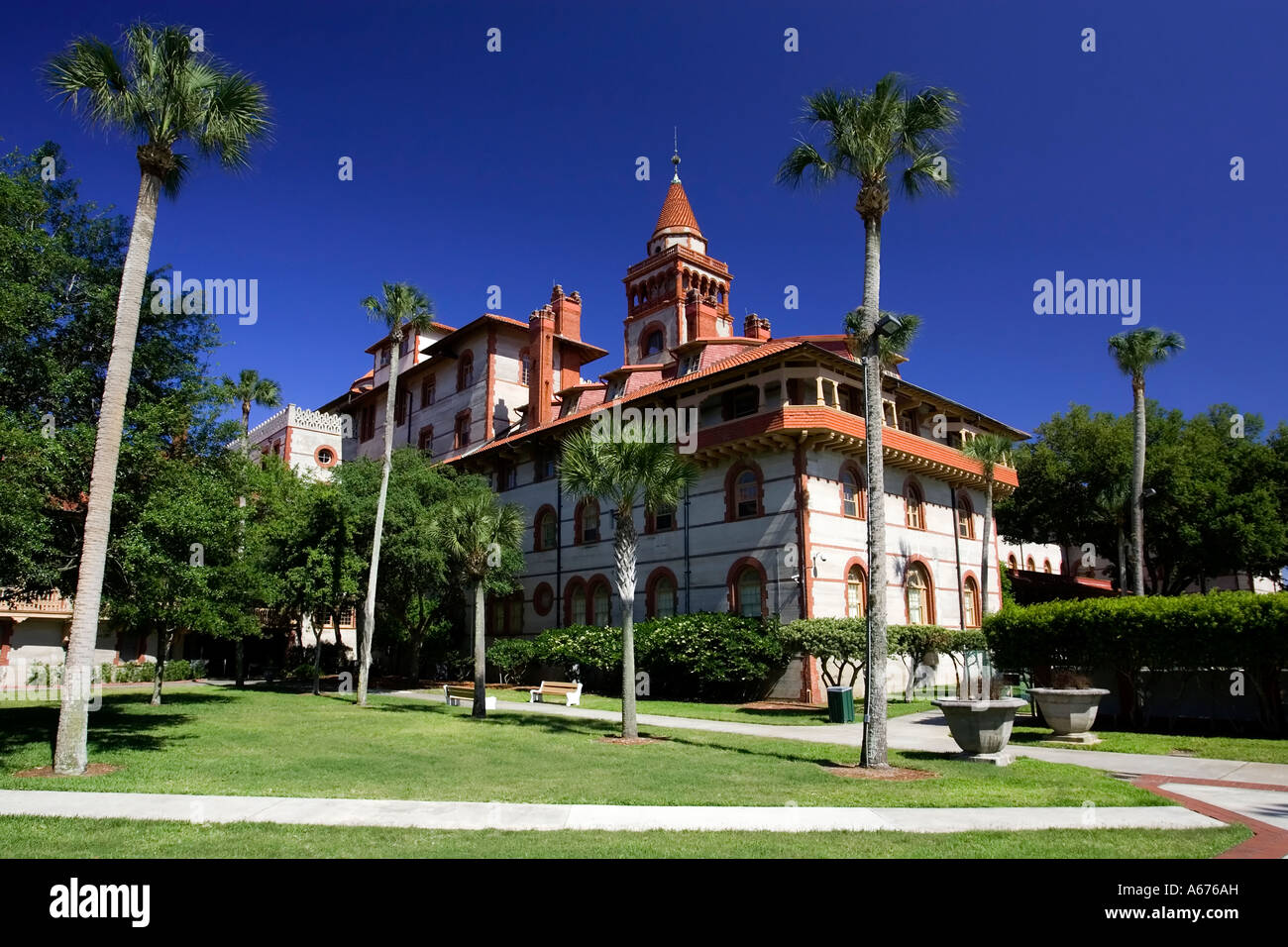 Flagler College à St Augustine Banque D'Images