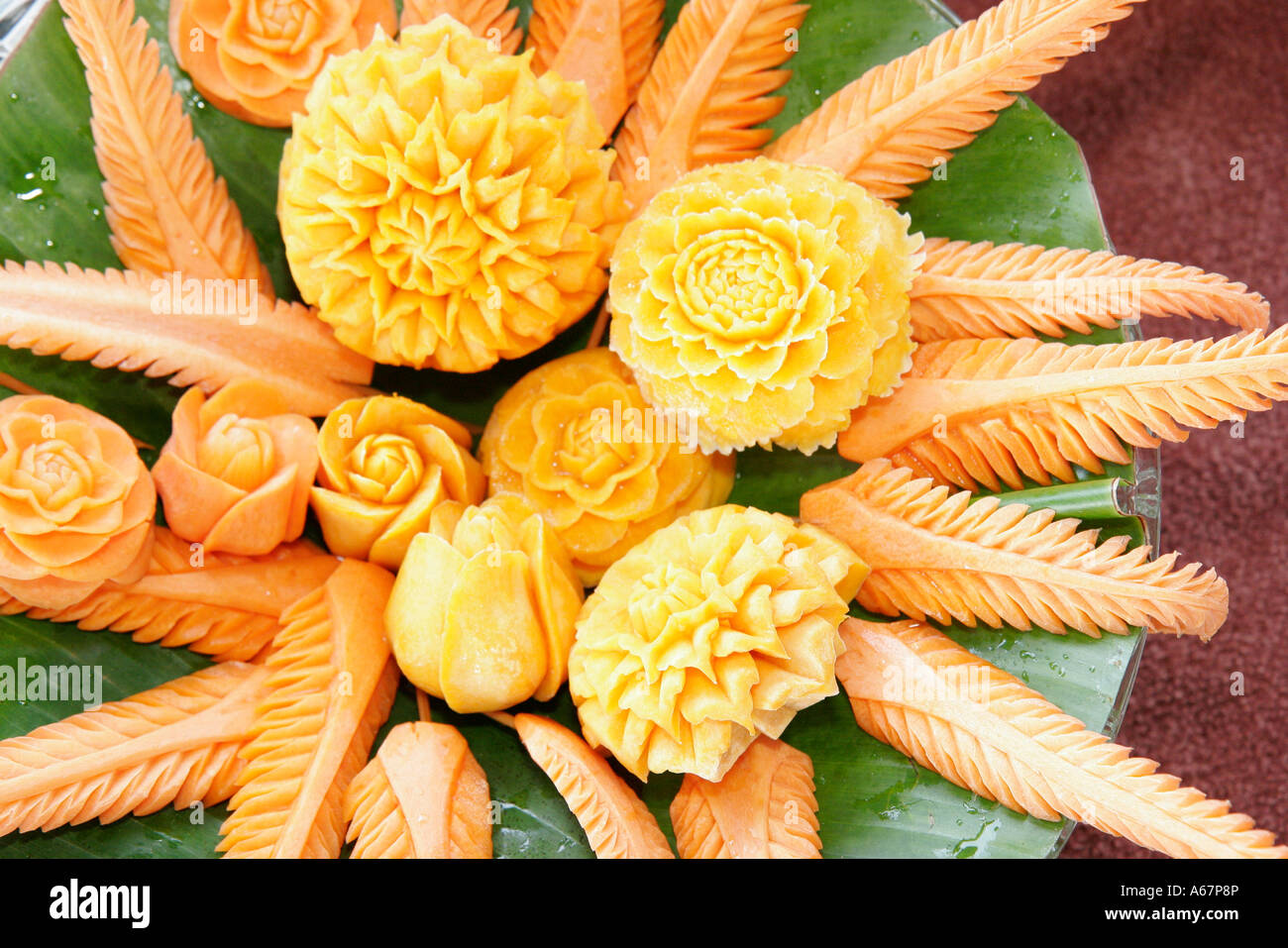 Miami Florida, Homestead, fruit & Spice Park, Asian Culture Festival, foire aux festivals, foire gastronomique thaïlandaise, sculpture, FL070303136 Banque D'Images