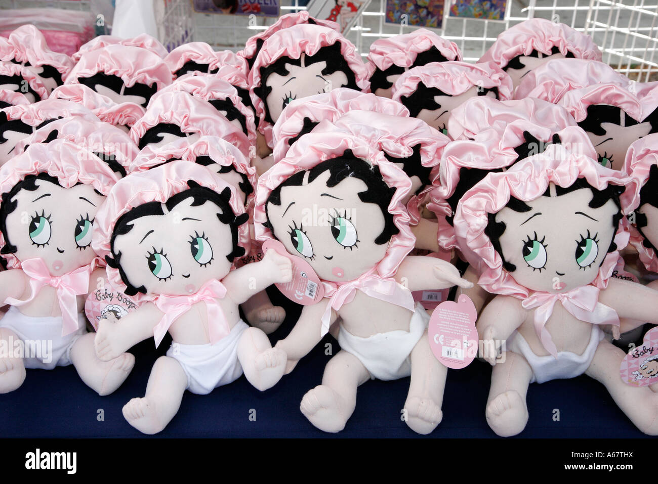 Miami Florida,Little Havana,Calle Ocho,annuel,festival hispanique,foire festivals,souvenir Betty Boop poupées,FL070311068 Banque D'Images