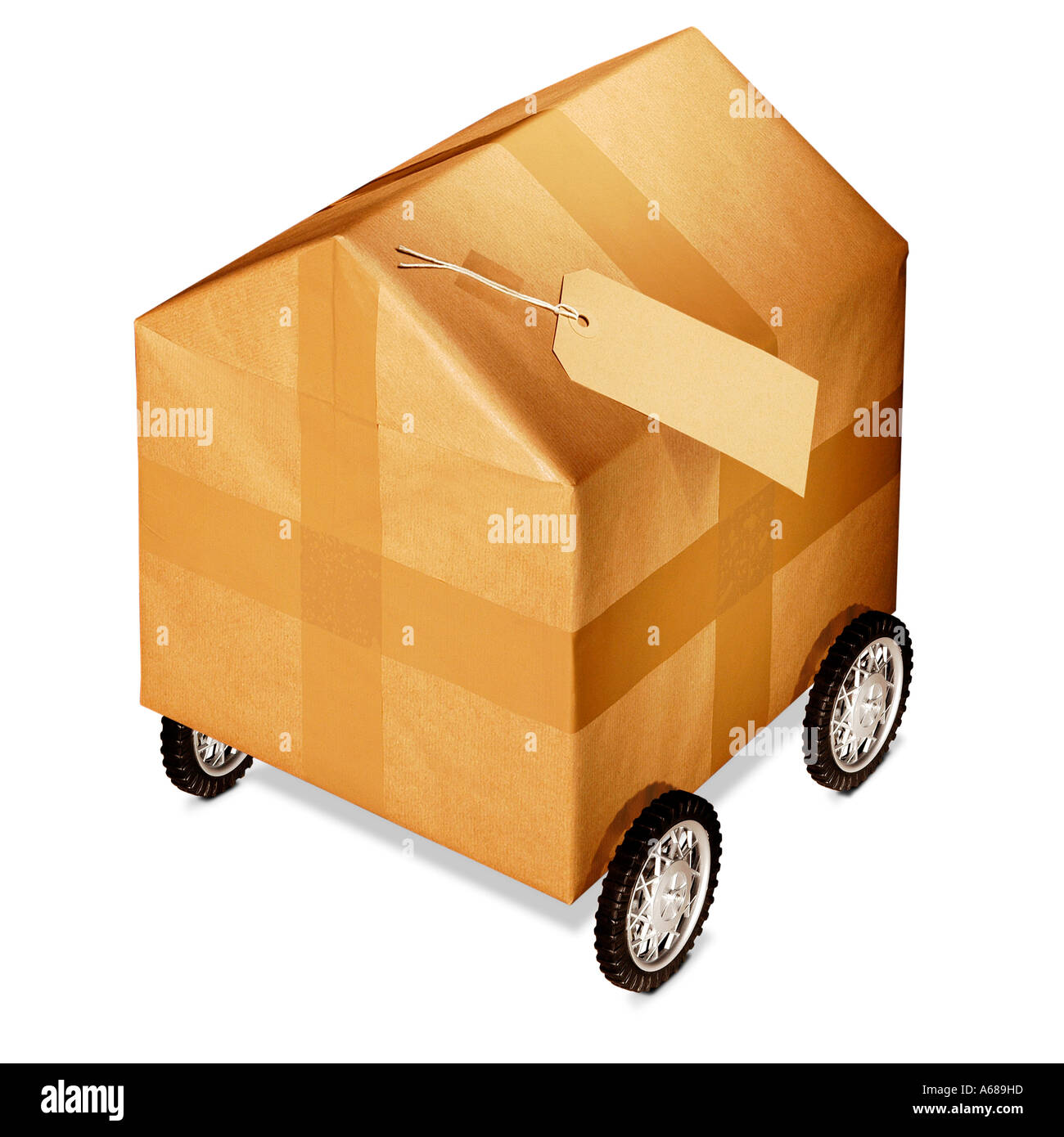 Un déménagement. Photo par Patrick Steel patricksteel Banque D'Images