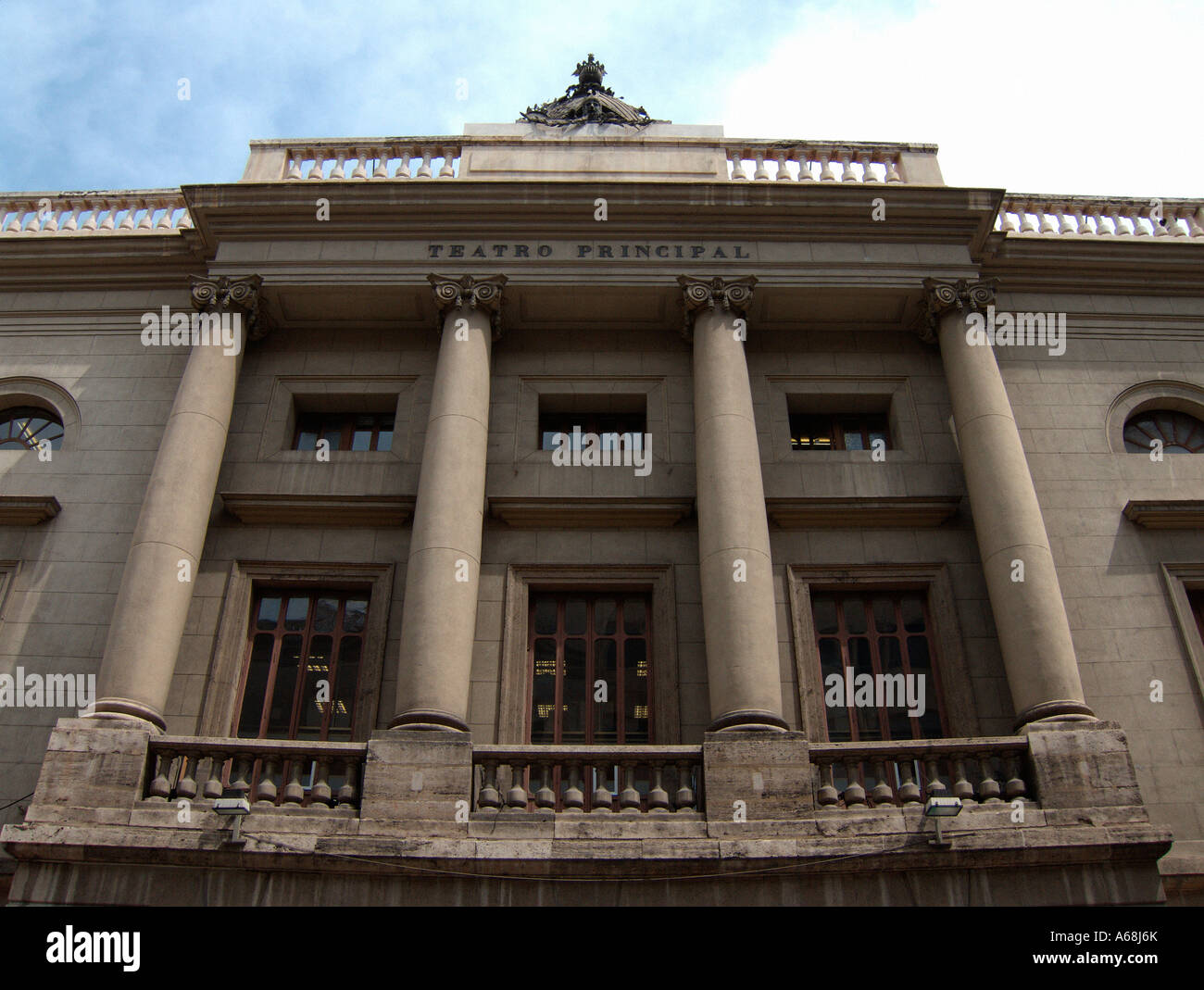 Teatro Principal. Valence. L'Espagne. Banque D'Images