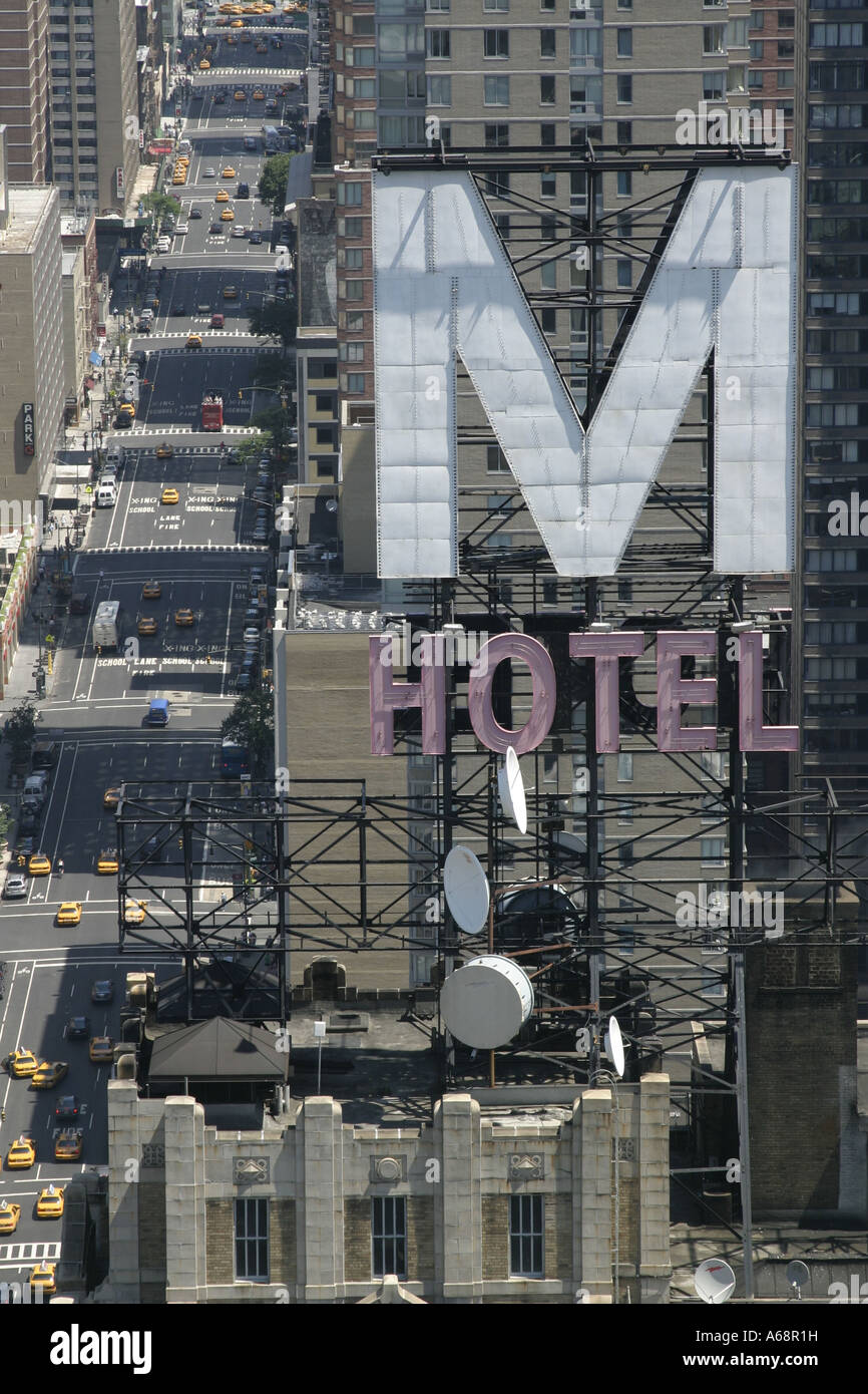 M Hotel - New York City Banque D'Images