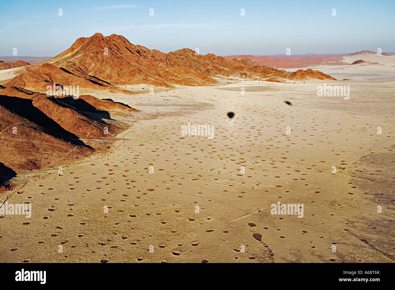 Vue aérienne de l'dunes près de Sossusvlei dans le désert du Namib Namibie Namib Naukluft Park Banque D'Images