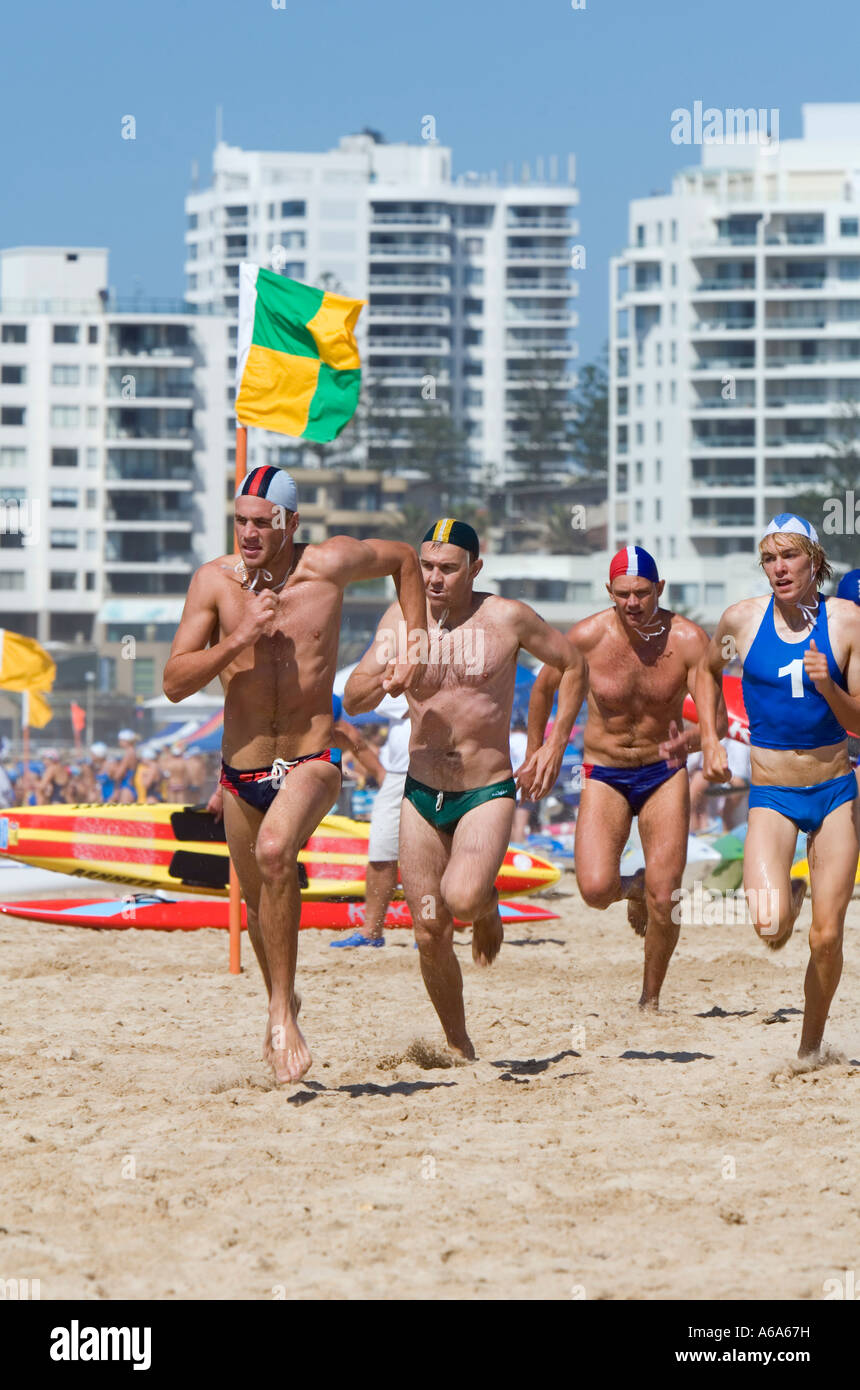 Surf sauveteurs - Sydney, Nouvelle Galles du Sud EN AUSTRALIE Banque D'Images