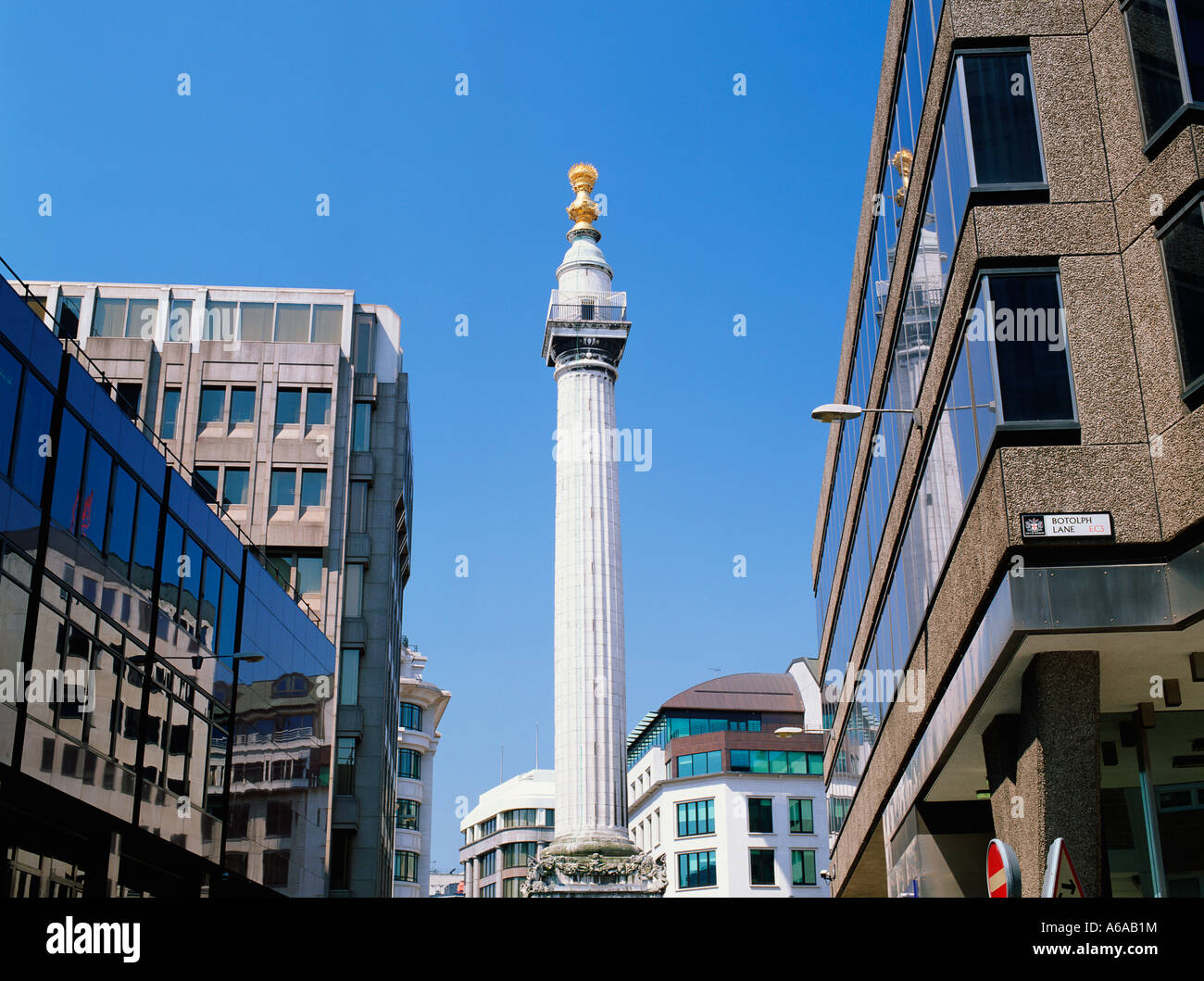 Go LONDRES LE MONUMENT Banque D'Images