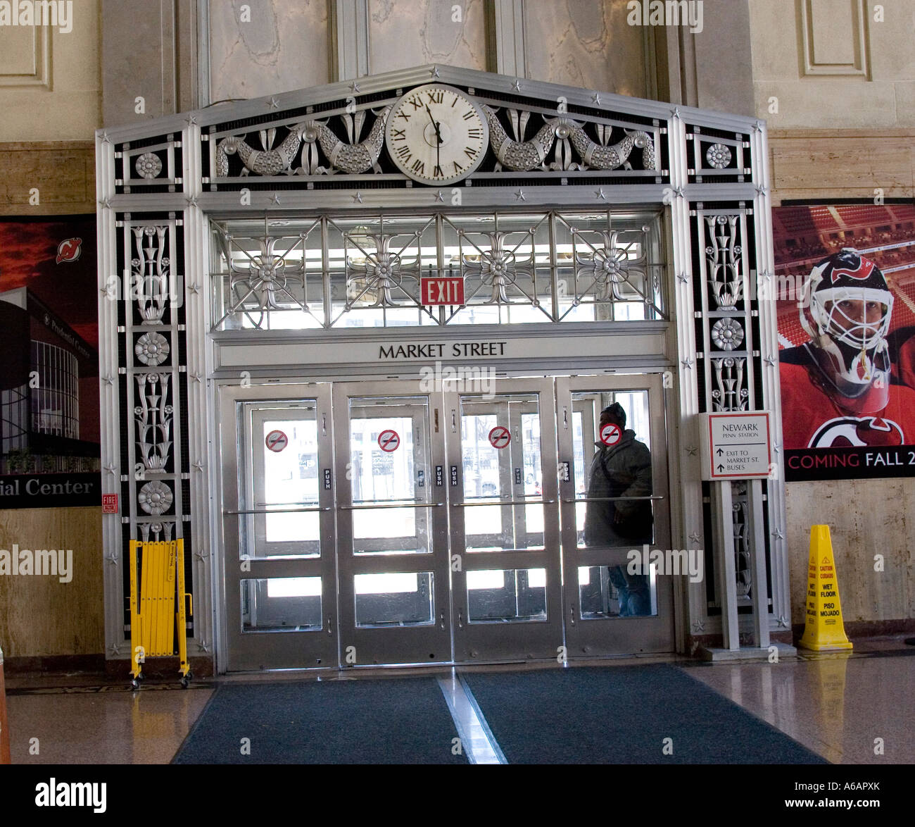 Penn railroad station Newark New Jersey NJ USA Banque D'Images