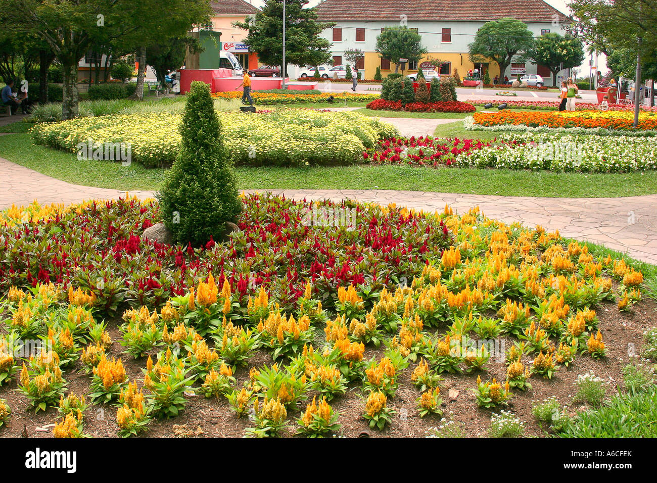 Lieu touristique : Nova Petrópolis- Rio Grande do Sul Brasil Banque D'Images