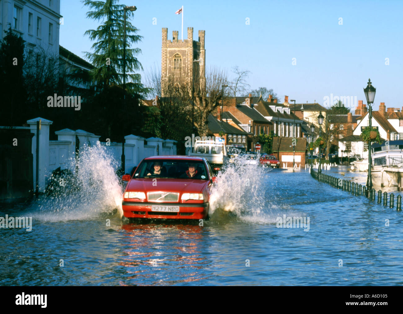 Inondations en Angleterre Henley Banque D'Images