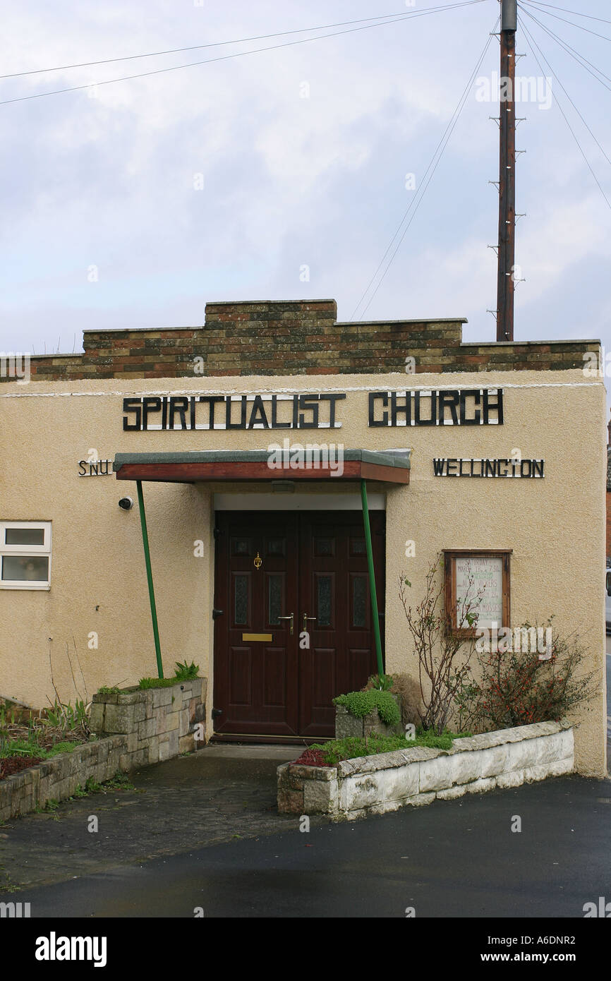 L'Église spiritualiste, Telford, Royaume-Uni, mars 2007. Banque D'Images