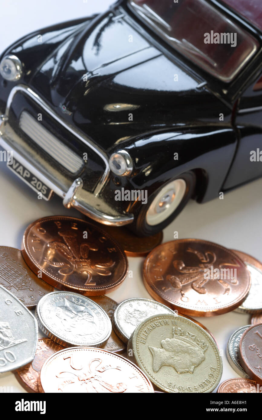 Coût de l'automobile Banque D'Images