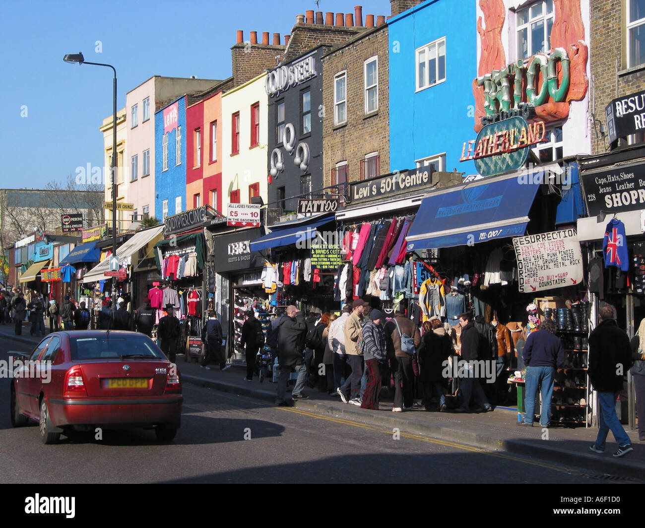 Camden Market, Chalk Farm Road, Près De Camden Lock, Camden Town, Londres, Angleterre, United Kingdome Banque D'Images