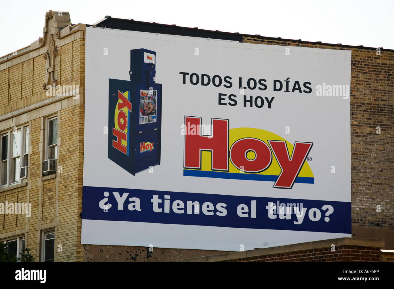 Chicago Illinois Publicite Pour Journal De Langue Espagnole Side A Albany Park Quartier Nord Photo Stock Alamy Chicago Illinois Publicite Pour Journal De Langue Espagnole Side A Albany Park Quartier Nord Photo Stock Alamy