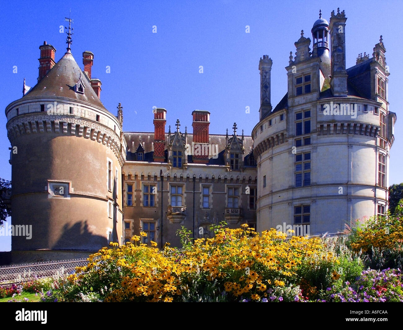 France loire valley et centre Loir et Cher Château du Lude Banque D'Images