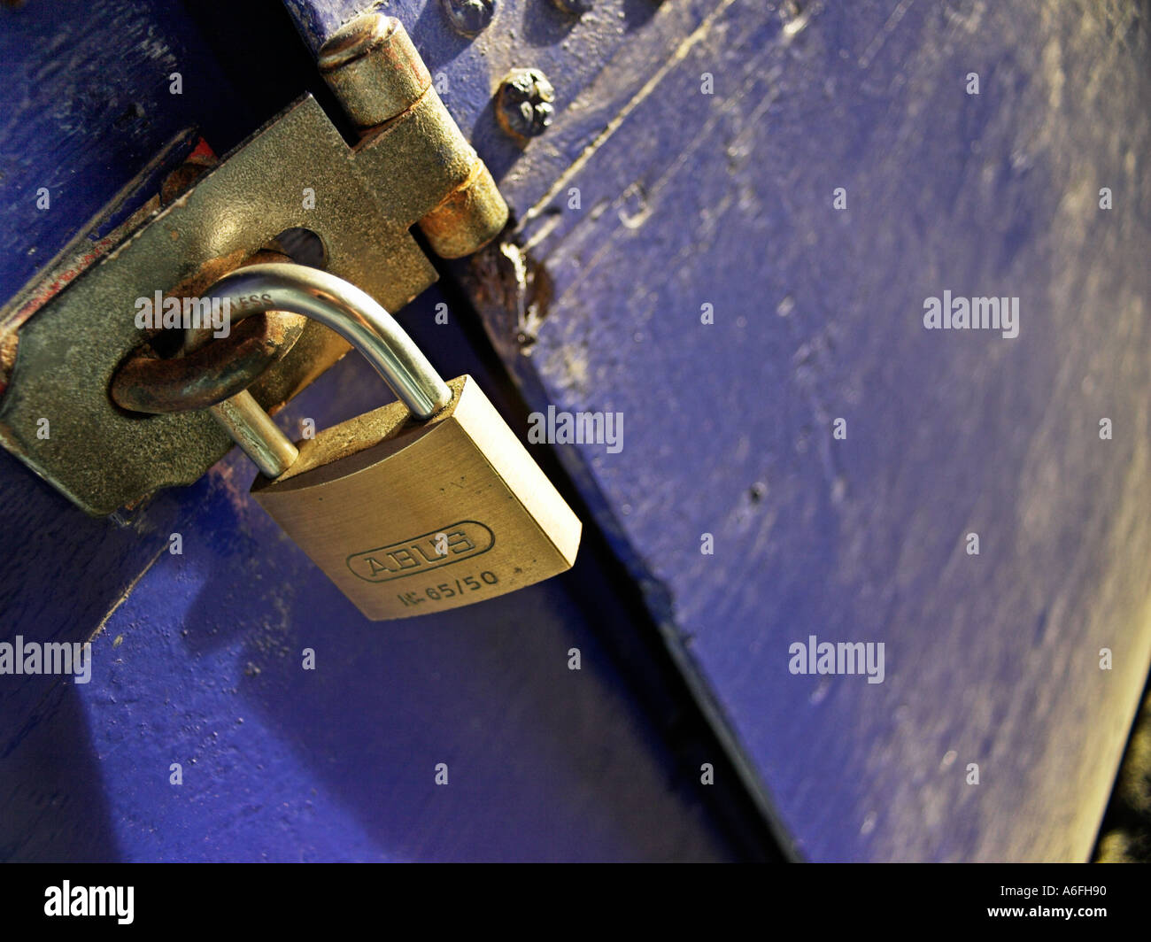 Hays cadenas Shetland Dock Banque D'Images