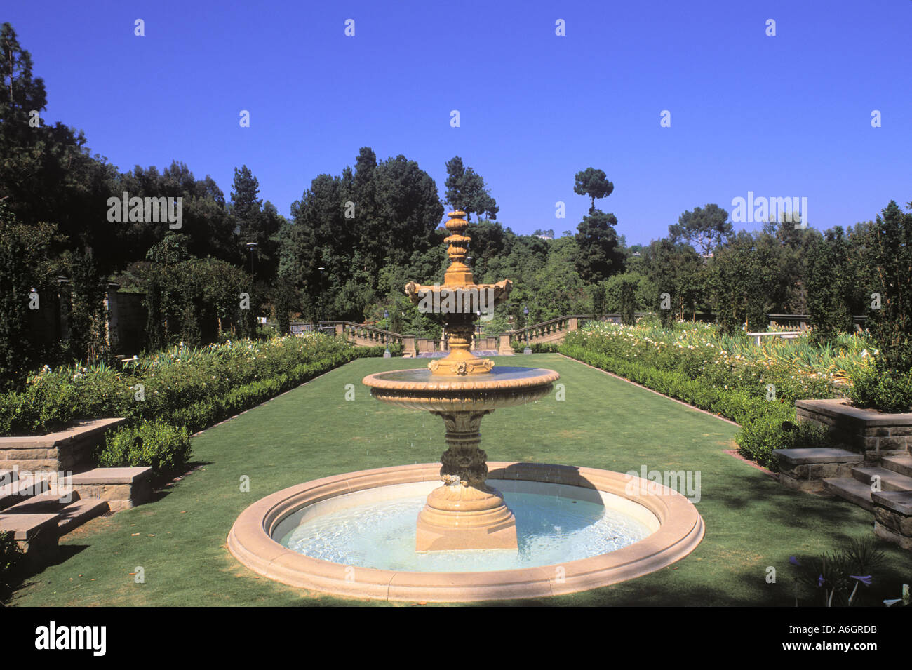 Greystone Mansion Greystone Park Beverly Hills Los Angeles Californie LA Banque D'Images