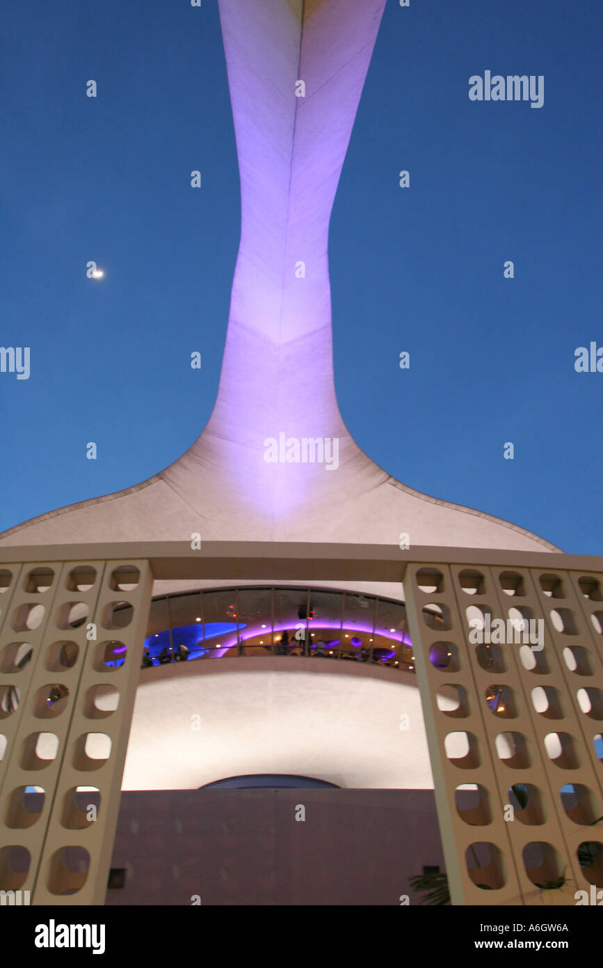 Rencontrez des Restaurant de l'aéroport de Los Angeles LA CALIFORNIE Banque D'Images