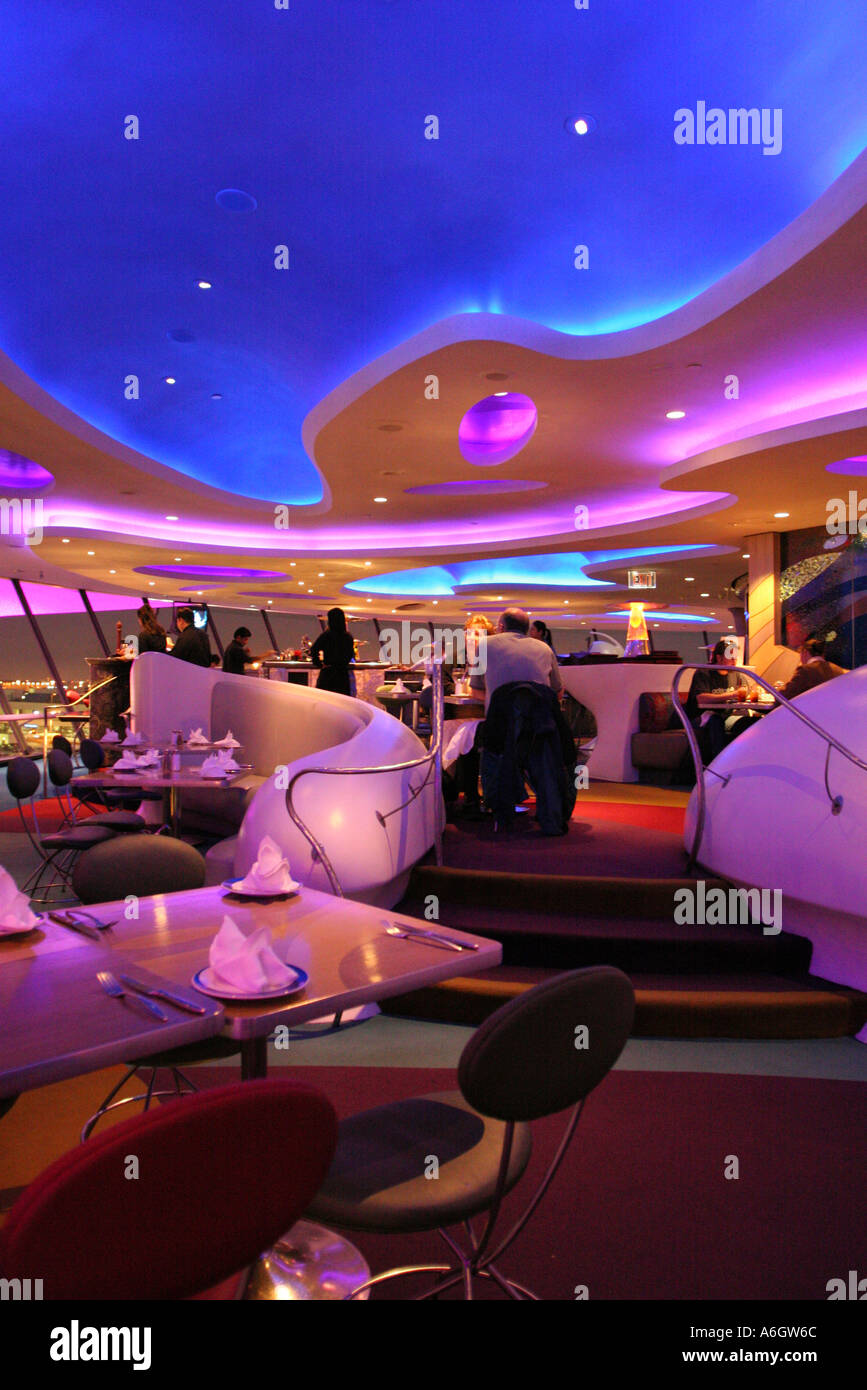 Rencontrez des Restaurant de l'aéroport de Los Angeles LA CALIFORNIE Banque D'Images