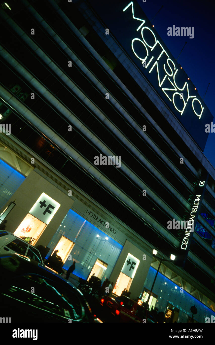 Japon Tokyo Matsuya department store à Ginza Banque D'Images