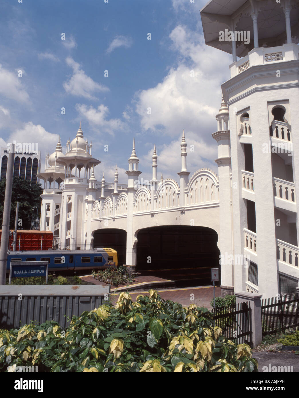 La gare de Kuala Lumpur, Kuala Lumpur, Malaisie Banque D'Images