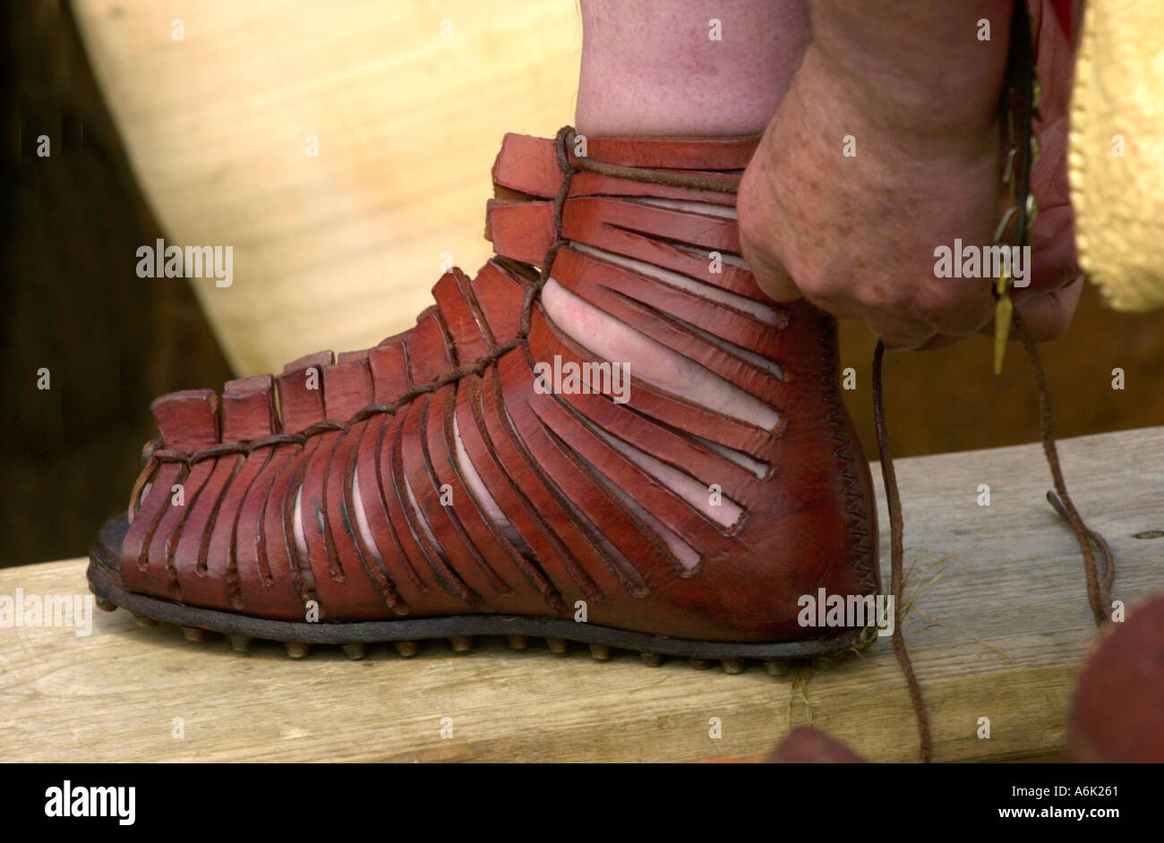 Chaussure de soldats romains Banque de photographies et d'images à haute  résolution - Alamy
