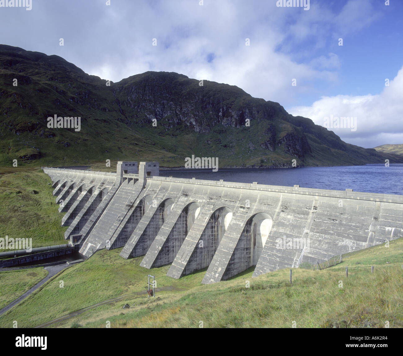 Ben Lawers Dam Tayside Banque D'Images