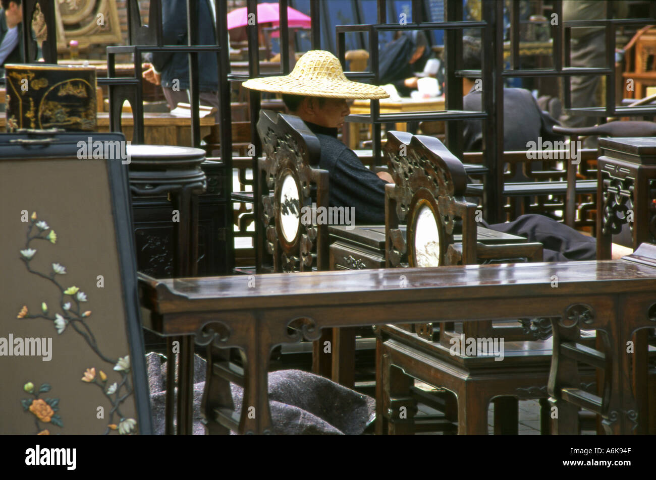 Marché Panjiayuan Beijing Beijing Chine Asie du Sud-Est asiatique chinois Banque D'Images