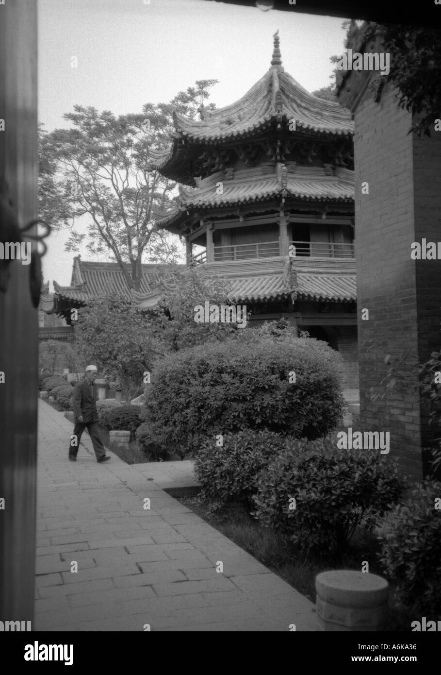 La Grande Mosquée de Xi'an Xian Grande Ancienne capitale de la Chine de l'Asie du Sud-Est asiatique chinois Shaanxi Banque D'Images