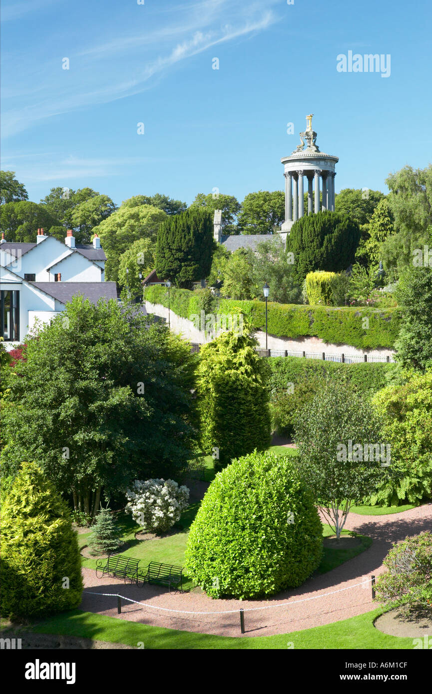Le Monument National de Burns, Alloway, South Ayrshire, Scotland, UK Banque D'Images