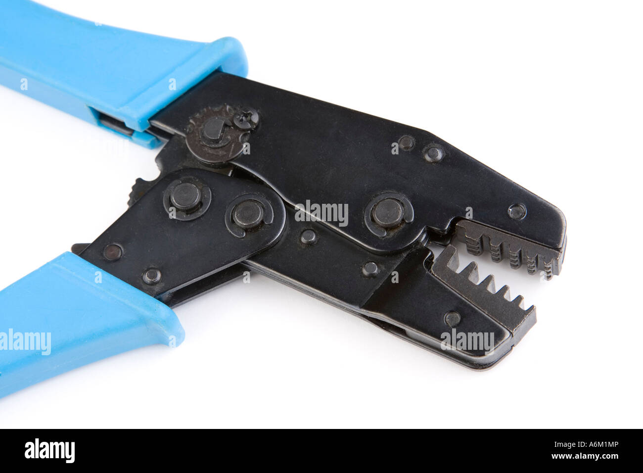 La pince à sertir électrique Banque D'Images