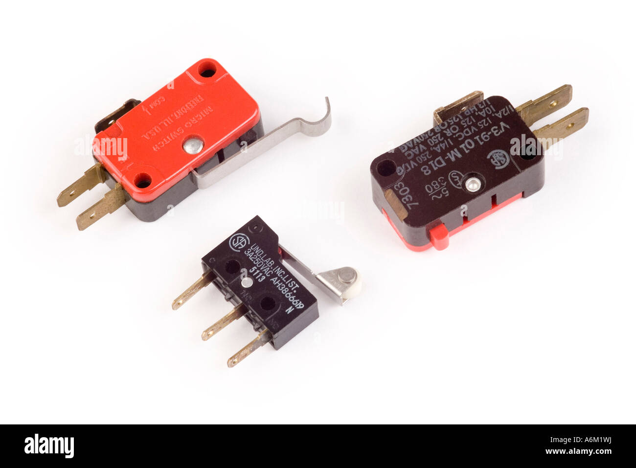 microrupteur Banque D'Images