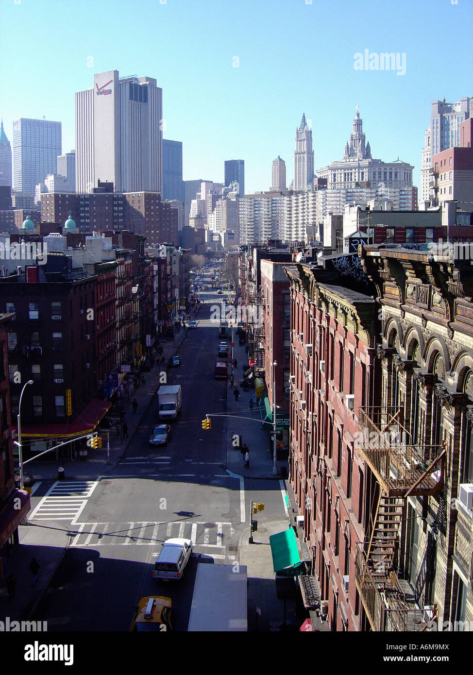 Bâtiments de la ville de New York NEW YORK CITY Skyline Banque D'Images