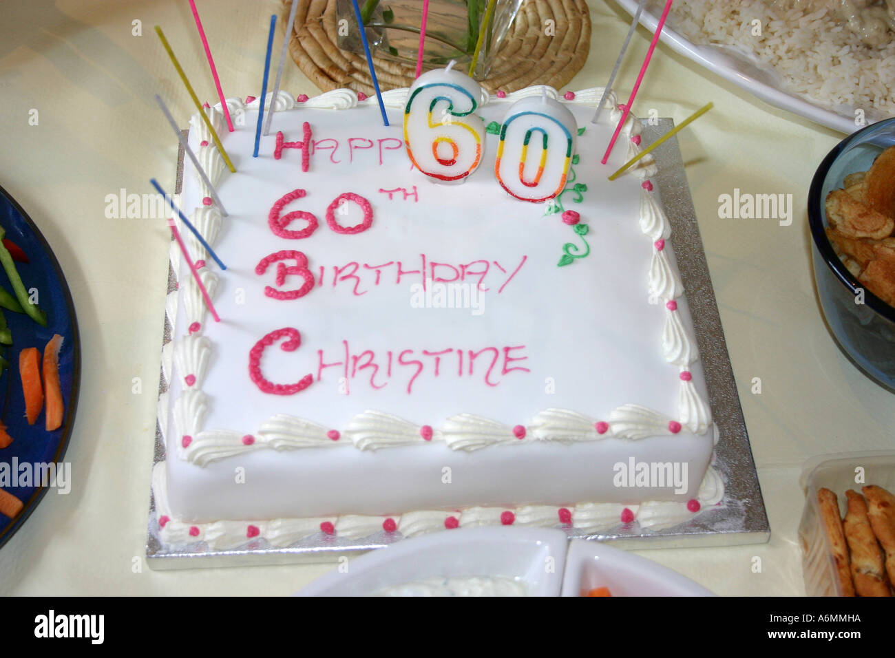 60e anniversaire Banque D'Images