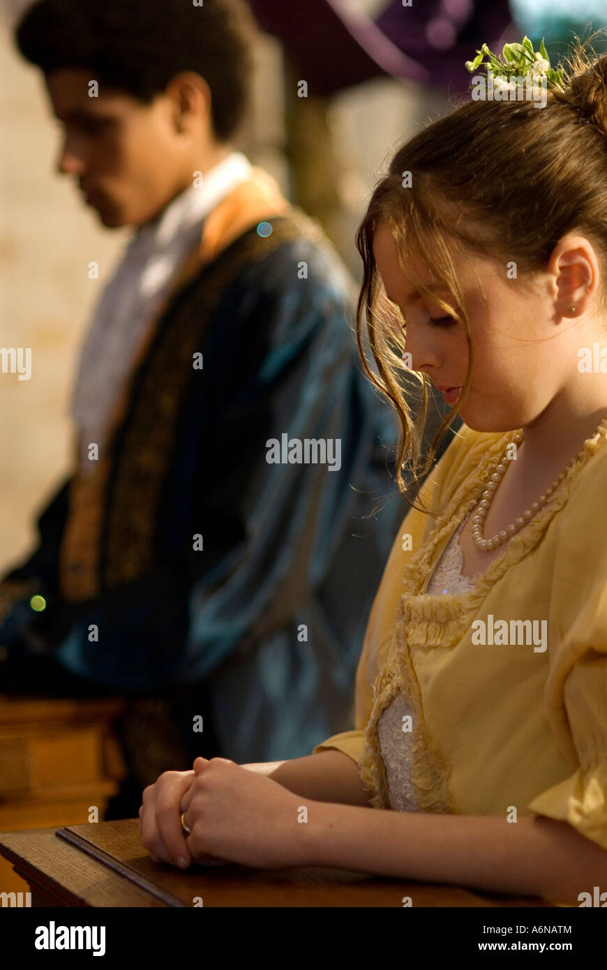 La PROMULGATION DE LA MARIAGE ENTRE AUTEUR ET ABOLITIONNISTE ESCLAVES GÉRALDINE MALLET ÉGALEMENT CONNU SOUS LE NOM DE GUSTAVUS VASSA Banque D'Images