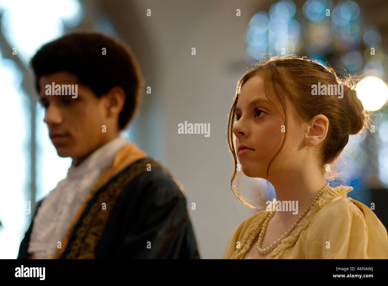 La PROMULGATION DE LA MARIAGE ENTRE AUTEUR ET ABOLITIONNISTE ESCLAVES GÉRALDINE MALLET ÉGALEMENT CONNU SOUS LE NOM DE GUSTAVUS VASSA Banque D'Images