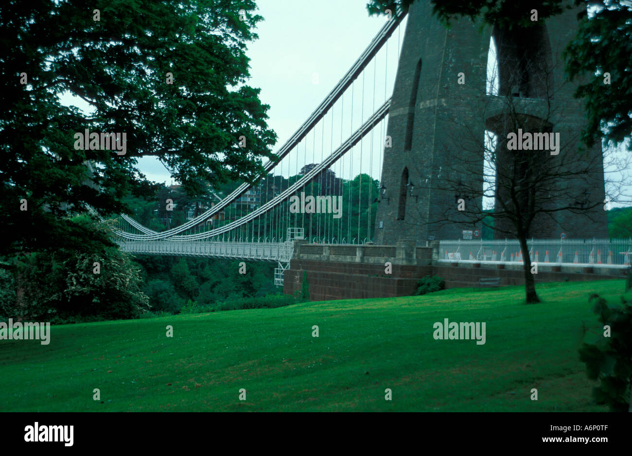 Pont suspendu de Clifton et l'Angleterre Bristol Avon Gorge Banque D'Images