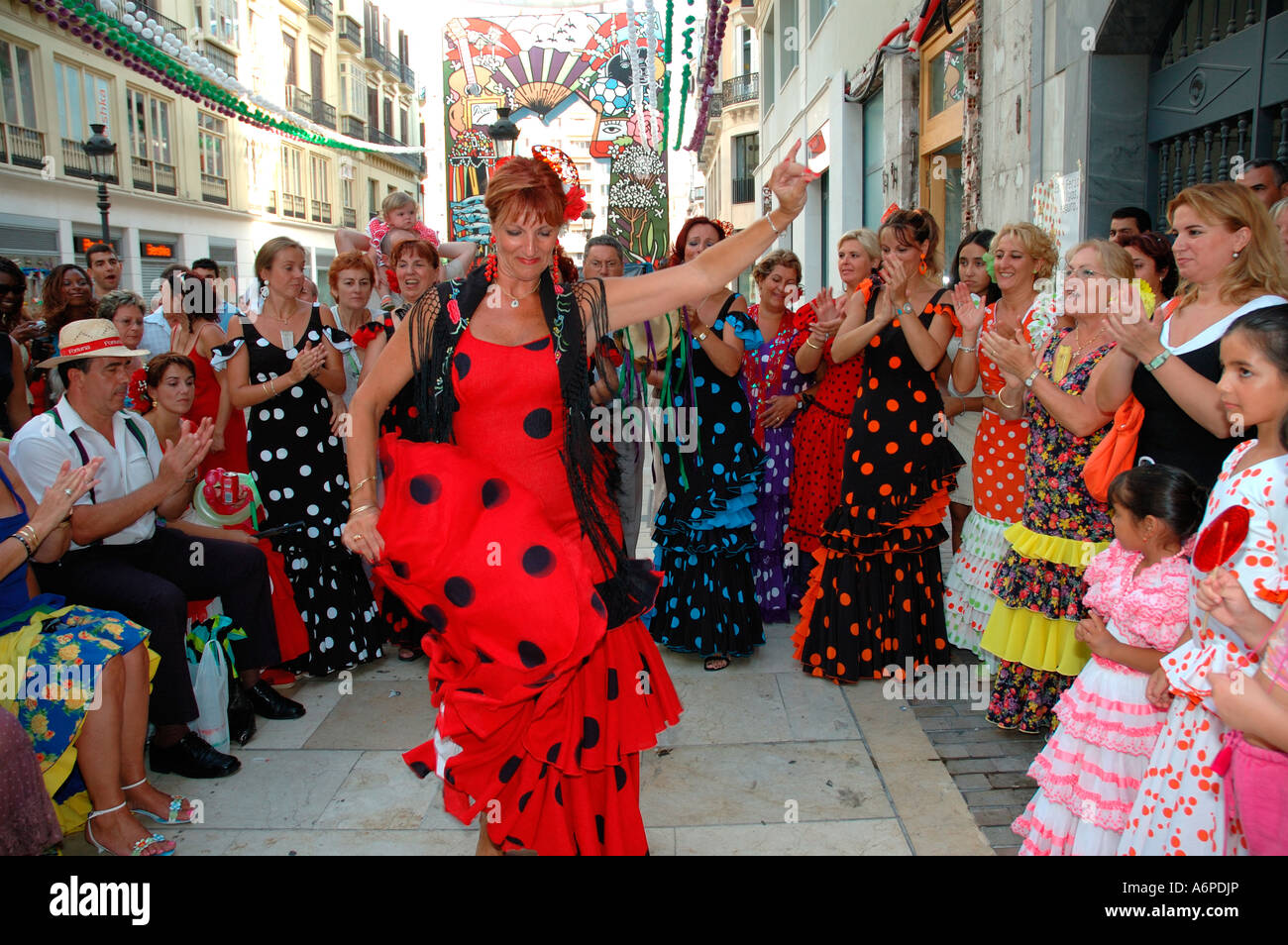 costume traditionnel andalou femme