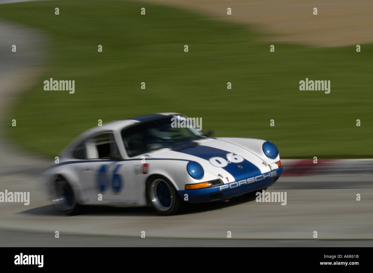 Skott Burkland ses courses 1969 Porsche 911R au sprint CONSTRUITE PAR Vintage Grand Prix à Mid-Ohio 2004 Banque D'Images