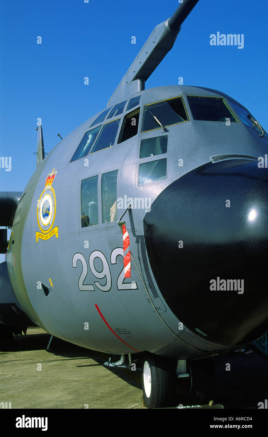 C 130 Hercules de la Royal Air Force britannique Banque D'Images