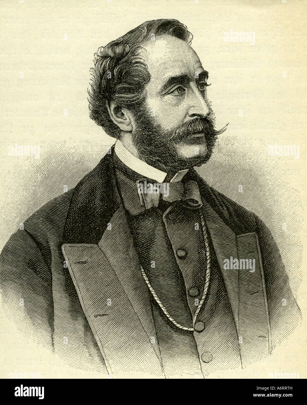 Michaud, Joseph Alfred Agenor Duc d, 14,8 1819 - 18.1.1880, homme politique français, Ministre des affaires étrangères 15.5.1870 - 10.8.1 Banque D'Images
