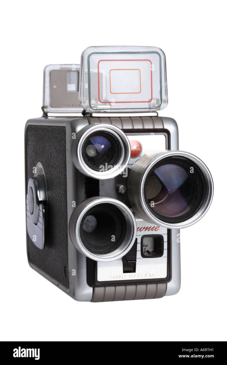 Vintage Movie Camera Banque D'Images
