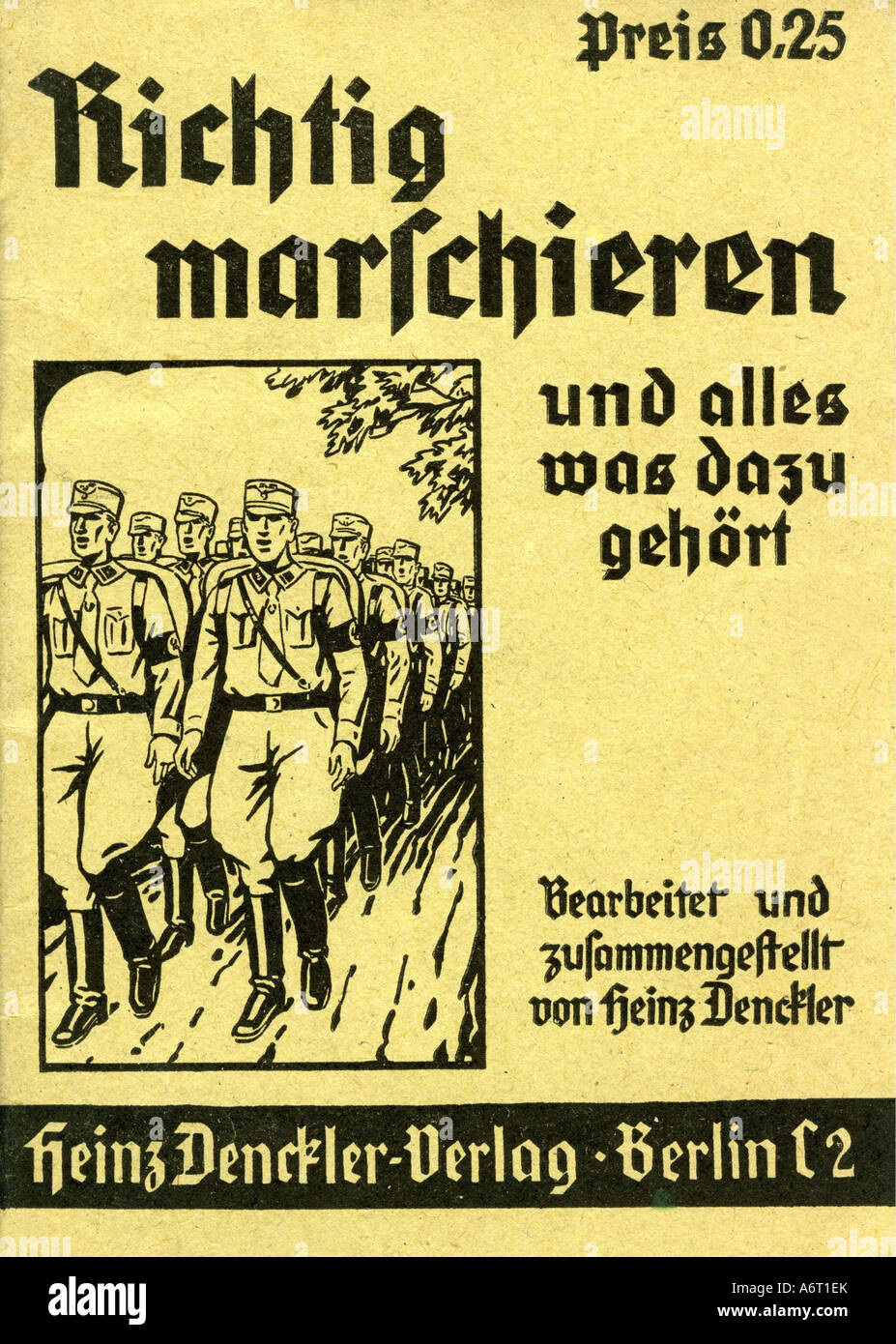 National socialisme/nazisme, organisations, Sturmabteilungen (sa), guide pour la marche correcte, par Heinz Denckler, Berlin 1939, titre, Allemagne nazie, troisième Reich, XXe siècle, Banque D'Images