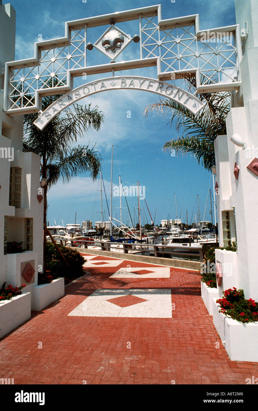 Sarasota Bayfront Banque D'Images