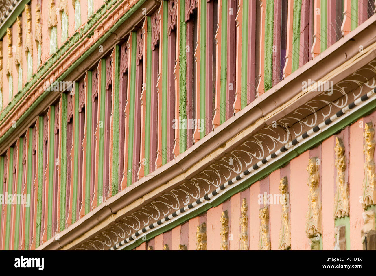 Devantures anciennes à Newark, Nottinghamshire, Angleterre Banque D'Images