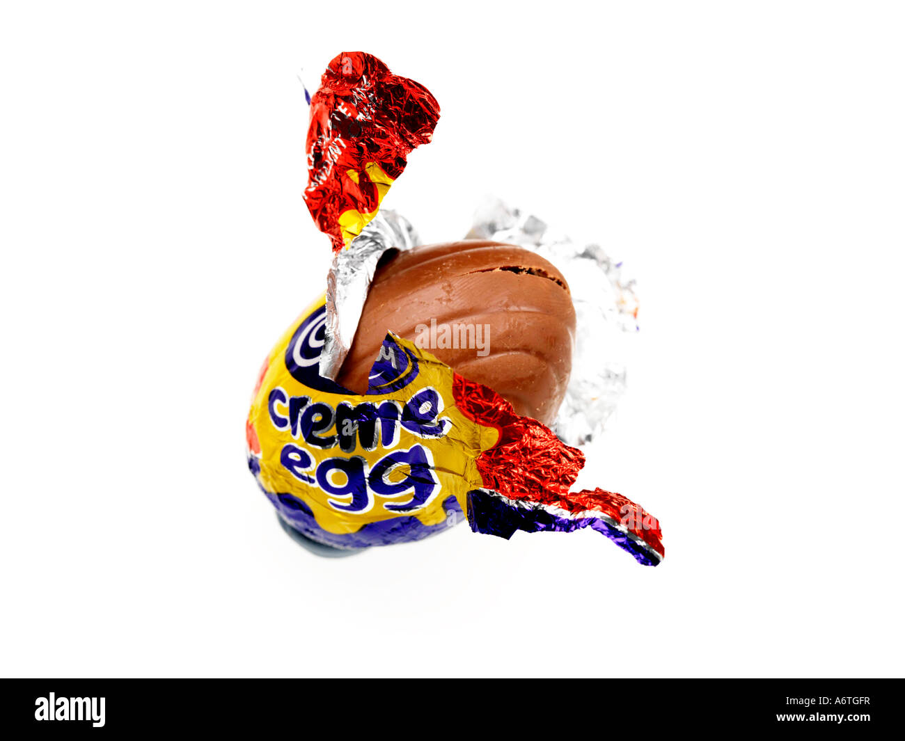 oeufs au chocolat Banque D'Images