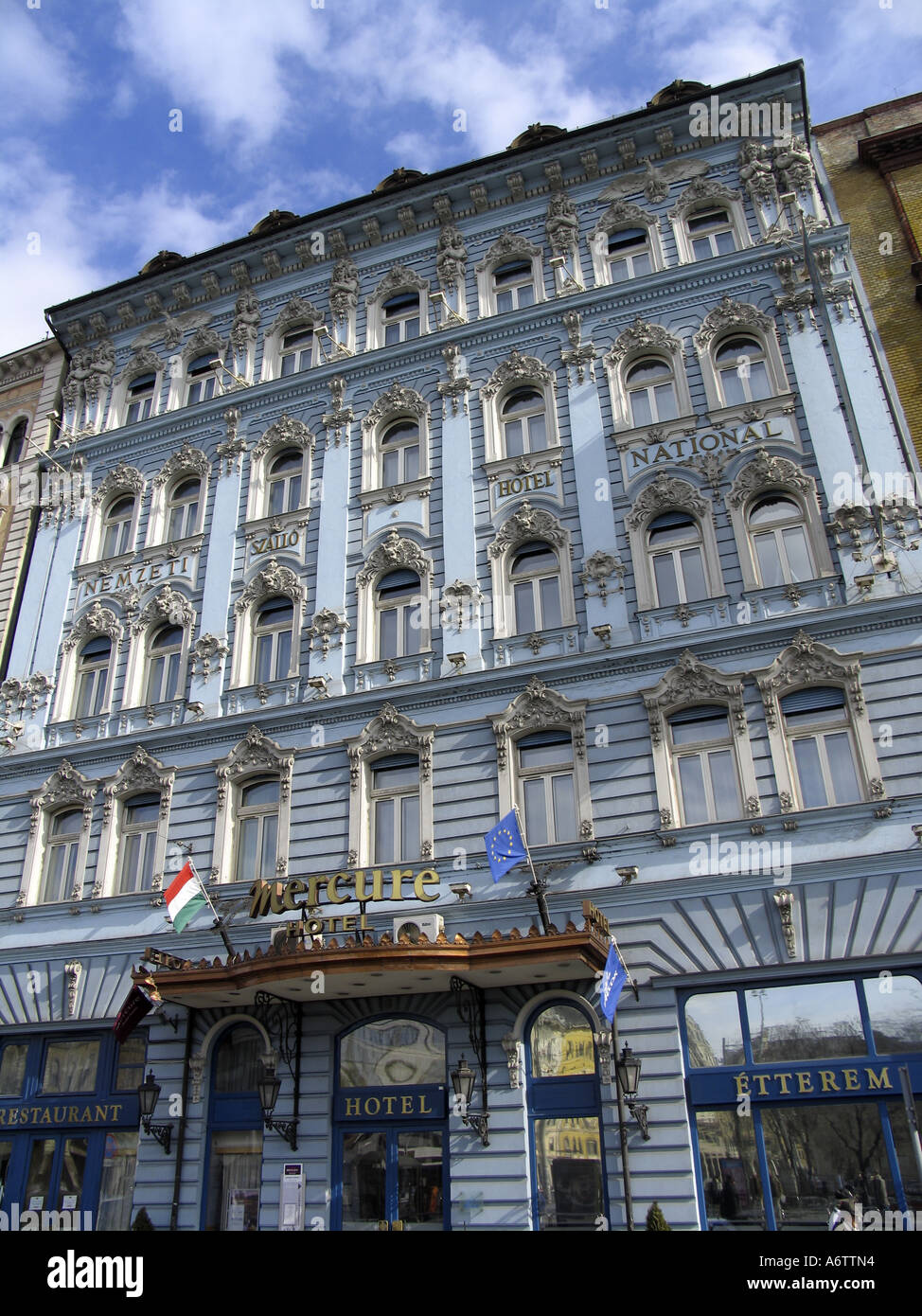 L'hôtel Mercure au coeur de Budapest, Hongrie, Europe Banque D'Images